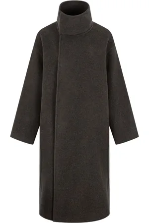 SHANGHAI TANG Funnel-neck coat