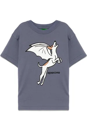 UNDERCOVER Logo-print cotton T-shirt