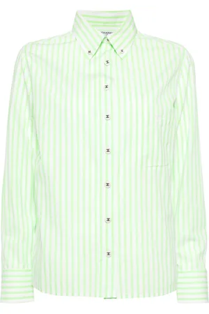 CHANEL 1990-2000 striped shirt