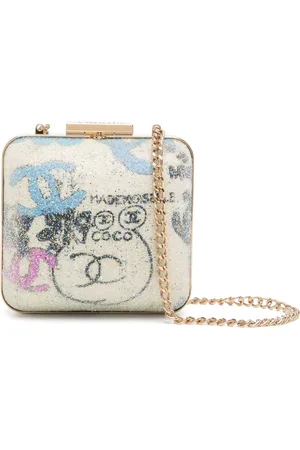 CHANEL 2007 Graffiti Rare Minaudière clutch