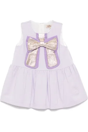 HUCKLEBONES LONDON Gilded bow dress