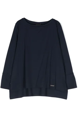 MONNALISA Crew-neck long-sleeve T-shirt