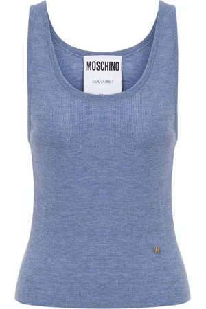 Moschino Fine-ribbed top