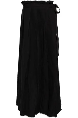 MASNADA Lace-up fastening skirt