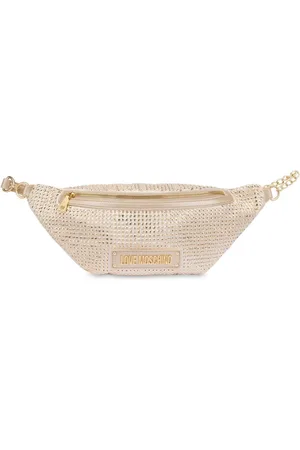 Moschino Logo-plaque belt bag