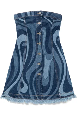 Puccini Iride-print mini dress