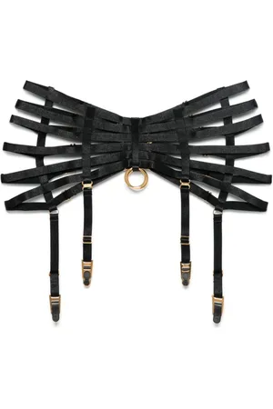 BORDELLE Ring-detail suspender