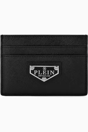 Philipp Plein Leather card holder