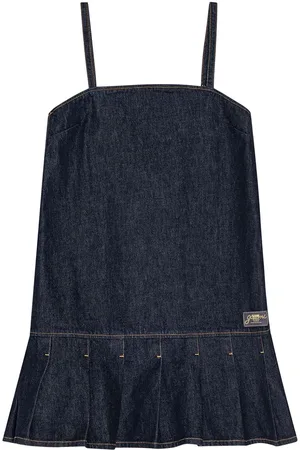 Ganni Denim mini dress