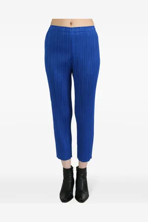 PLEATS PLEASE ISSEY MIYAKE October straight trousers