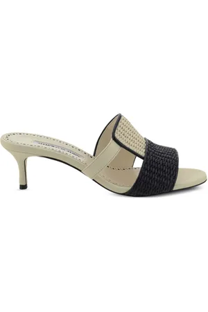 Manolo Blahnik 50mm Fabiolamu mules