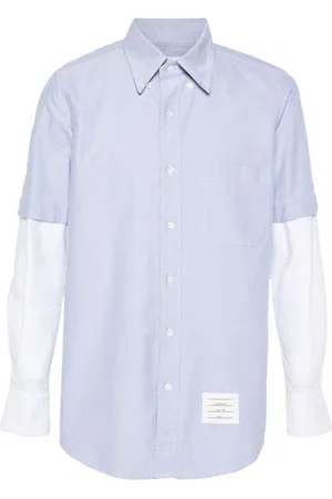 Thom Browne Layered cotton shirt