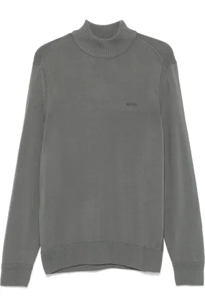 HUGO BOSS Logo-embroidered sweater