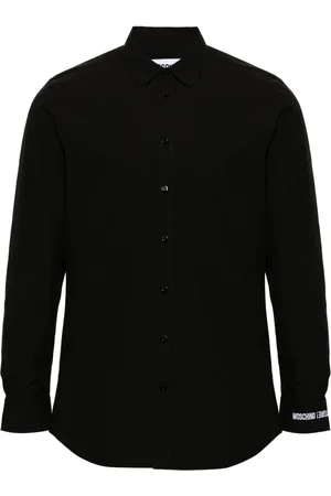 Moschino Logo-embroidered shirt