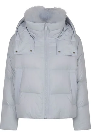 YVES SALOMON Zip-up puffer jacket