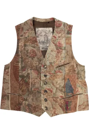 ZIGGY CHEN Digital-print waistcoat