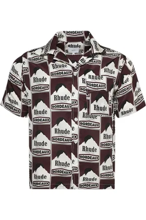 Rhude Moonlight Bordeaux shirt