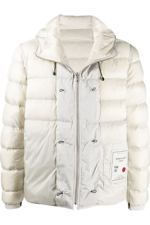 Ten Cate Hooded contrast-panel puffer jacket