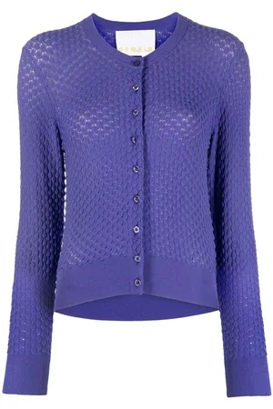 REMAIN Crew-neck cardigan