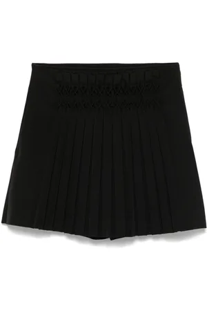ERMANNO SCERVINO Smocking-details skorts