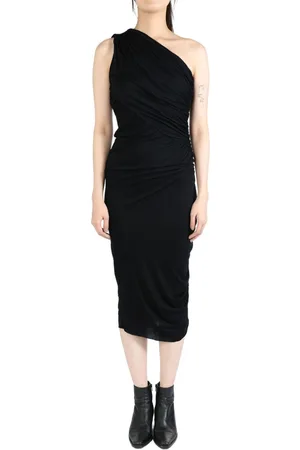 Rick Owens Draped midi dress