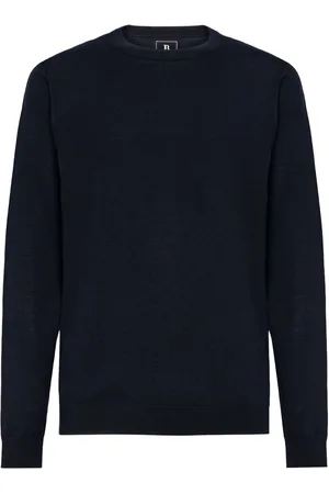 Boggi Milano Merino-wool crew-neck sweater