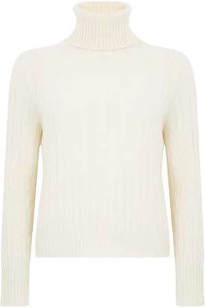 TABARONI Cable-knit jumper