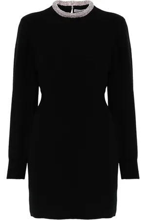 Alexander Wang Crystal-embellished mini dress