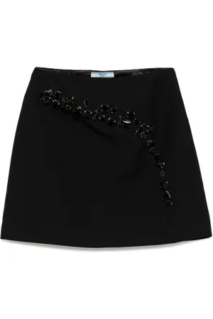 Prada Embellished mini skirt