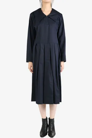 MARGARET HOWELL Big-collar dress