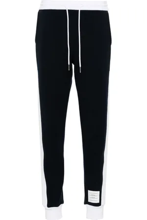 Thom Browne 4 Bar-stripe track pants