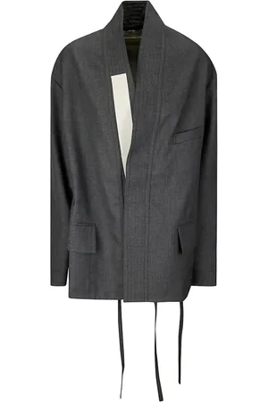 Mordecai Wrap wool jacket