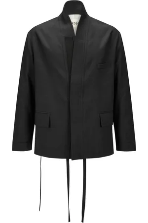 Mordecai Wrap wool jacket