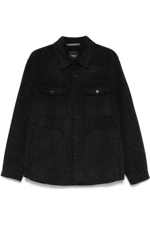 THEORY Houndstooth-pattern jacket