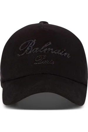 Balmain Logo-embroidered baseball cap