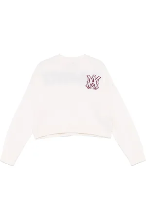 AMIRI Logo-intarsia sweater