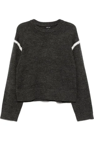 tout a coup Contrast-trim sweatshirt