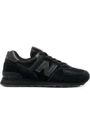 New Balance 574 logo-patch lace-up sneakers