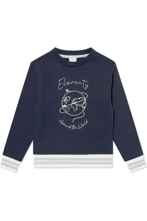 ELEVENTY Logo-print sweater