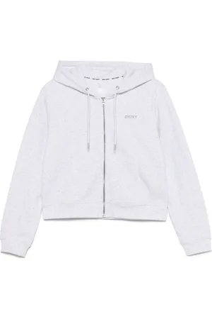 DKNY Stud-logo hoodie