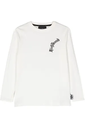 John Richmond Logo-embroidered T-shirt