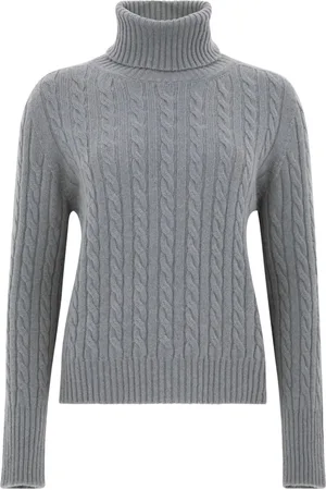 TABARONI Cable-knit sweater
