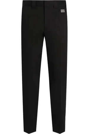 Dolce & Gabbana Logo-plaque trousers