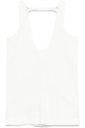 Maison Margiela Strap-detail tank top