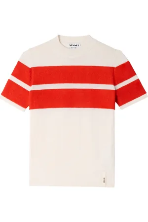 SUNNEI Striped short-sleeve T-shirt