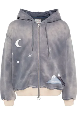 KIDSUPER STUDIOS Moon zip-up hoodie