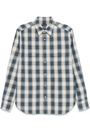 Tom Ford Plaid-check shirt