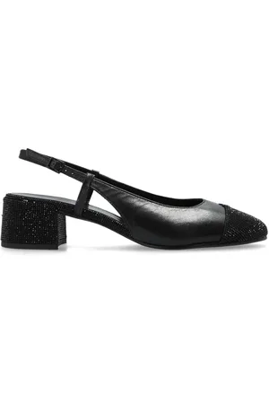 Tory Burch 45mm cap-toe slingback pumps