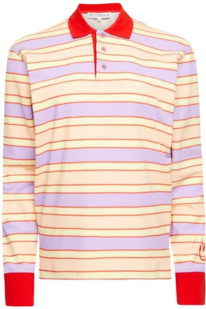 J.W.Anderson Striped polo top