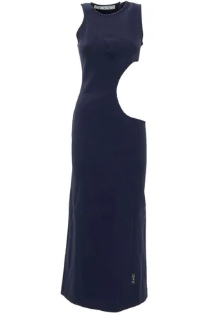 OFF-WHITE Cut-out maxi dress